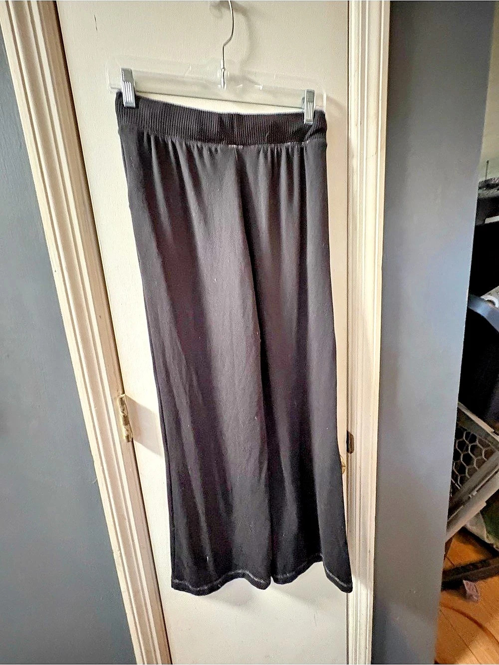 Joyspun Wide Leg Lounge Pants in Black Size XS Like New